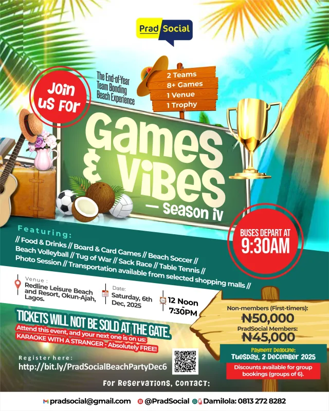 Games & Vibes {End-Of-Year Beach Party} - Season IV