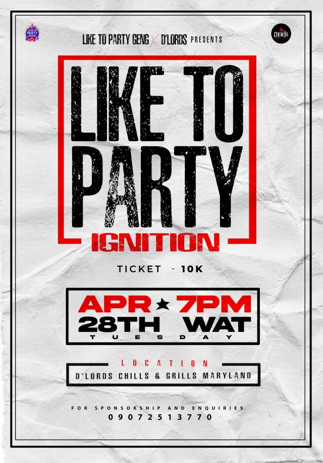 LIKE TO PARTY - IGNITION